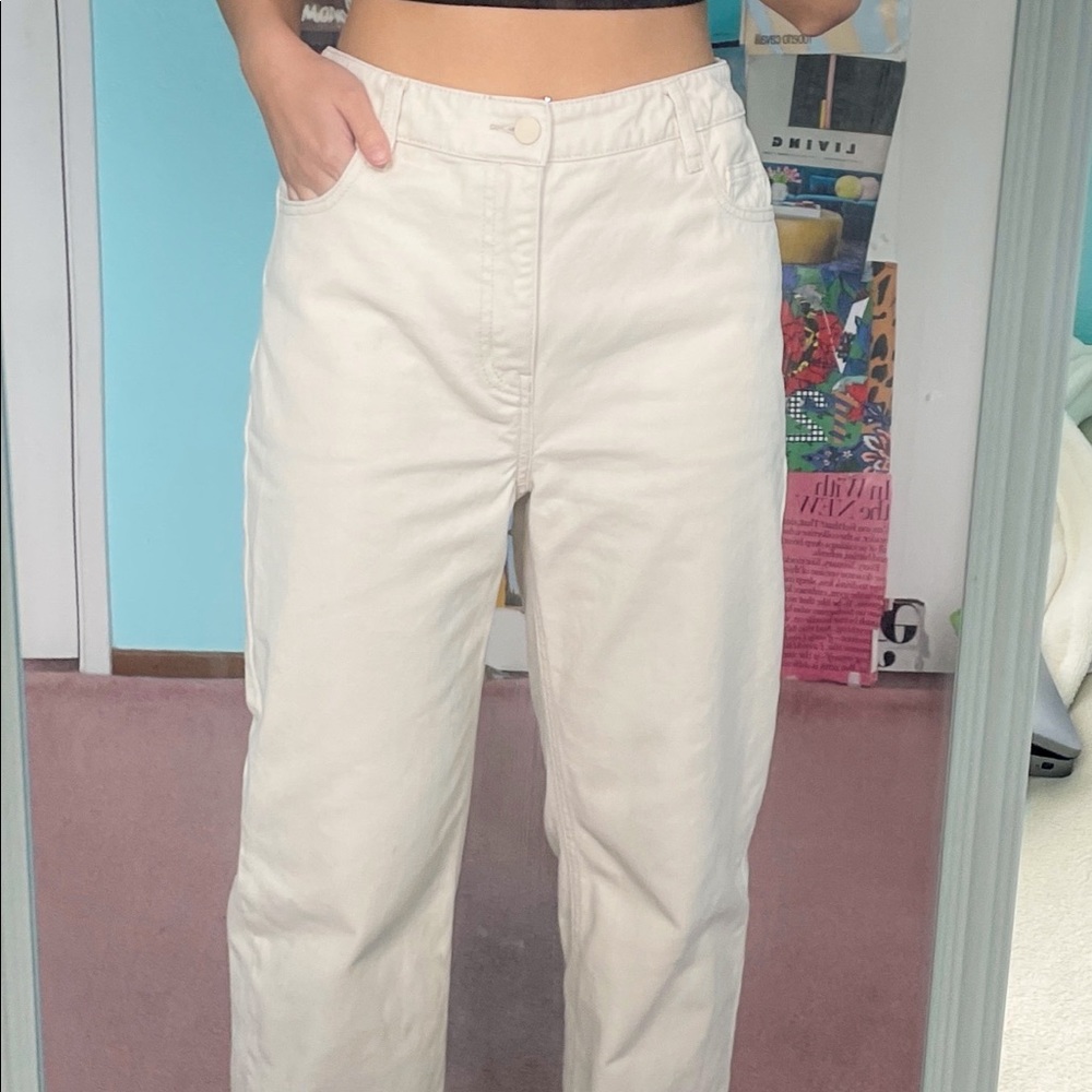 Oak+Fort straight twill pant